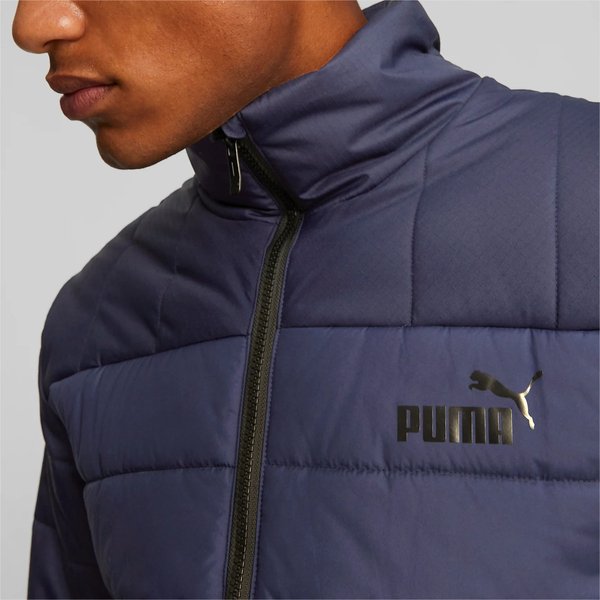 Kurtka męska Essentials+ Padded Puma - granatowy