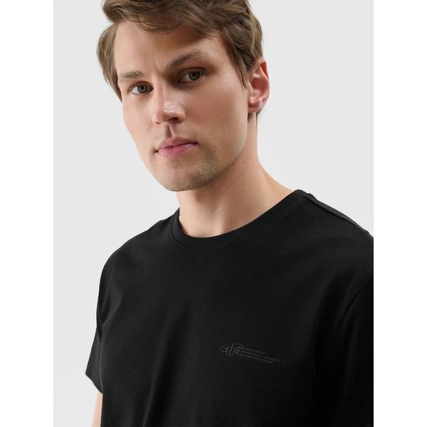 Koszulki męskie TTSHM2003 4F - głęboka czerń