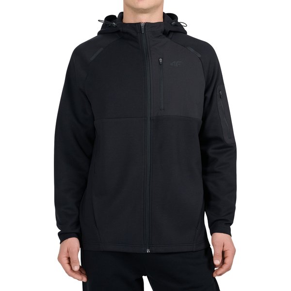 Bluza męska M2730 4F - głęboka czerń