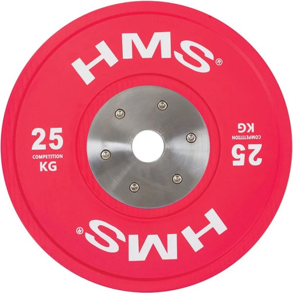 Talerze olimpijskie TBR Profi Set 8szt. 10-25kg HMS