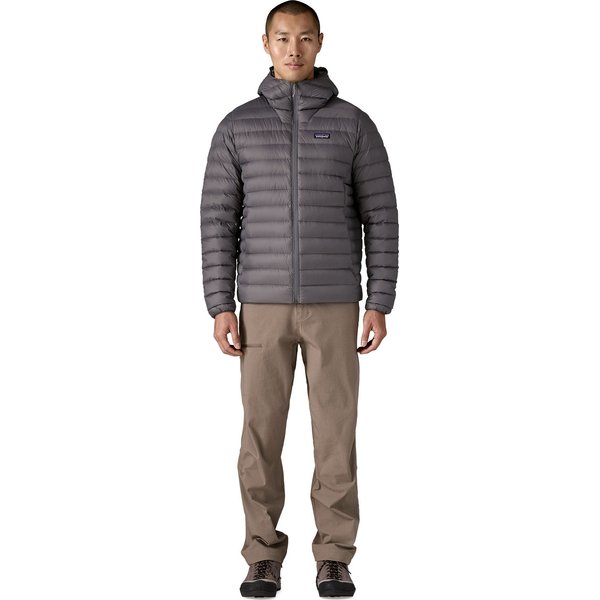 Kurtka puchowa męska Down Sweater Hoody Patagonia - Forge Grey w/Forge Grey
