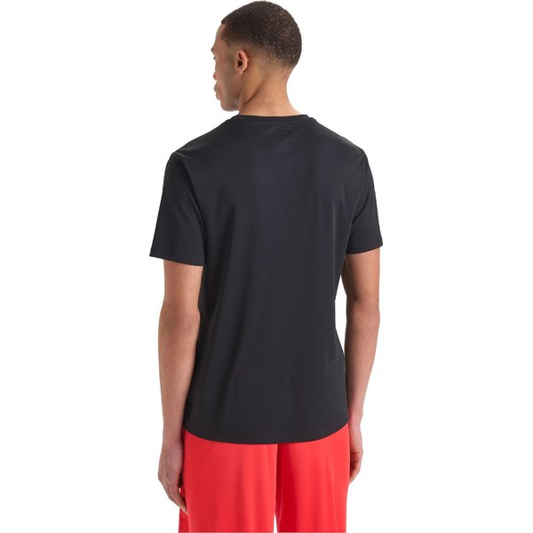 Koszulka męska SS Run Diadora - czarny