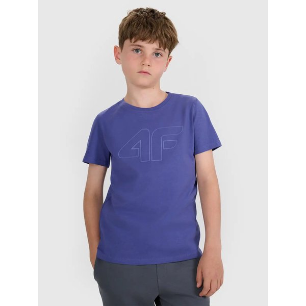 Koszulka chłopięca TTSHM2400 4F - niebieski