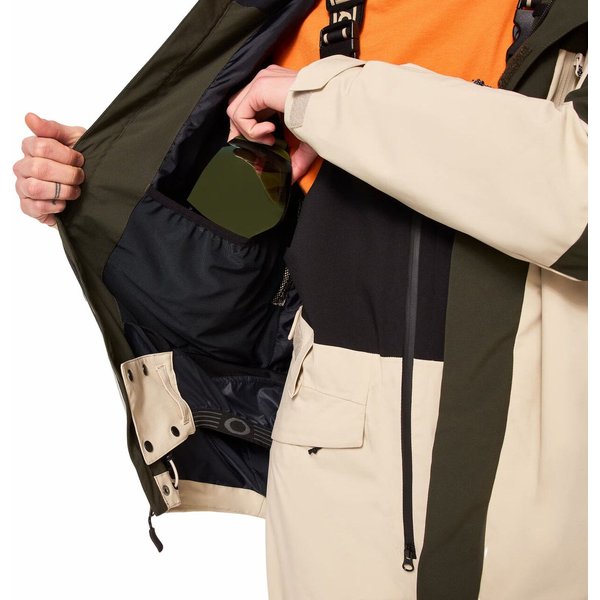 Kurtka męska TNP TBT Shell Oakley - black/beige