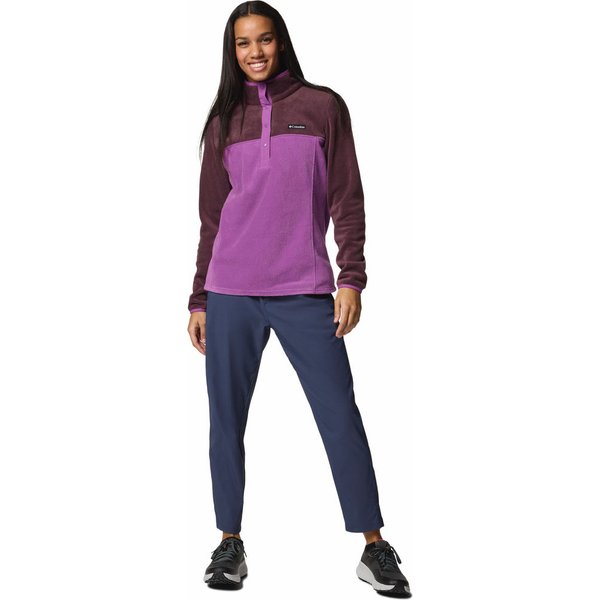 Bluza polarowa damska Benton Springs 1/2 Snap Pull Over II Columbia - Razzle/Moonvista