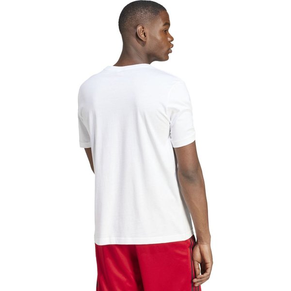 Koszulka męska Graphic Tee Adidas - biała/czarna