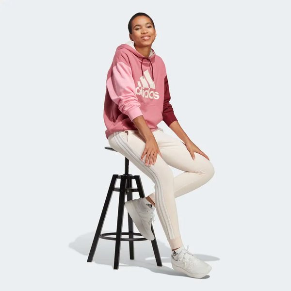 Bluza damska Essentials Big Logo Oversized Adidas - różowa