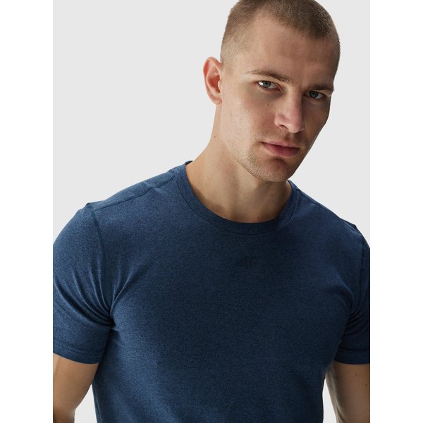 Koszulka męska TFTSM1003 4F - granat melanż