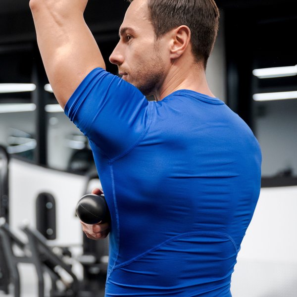 Piłka do masażu lacrosse podwójna 12,6x6,3cm Gymtek