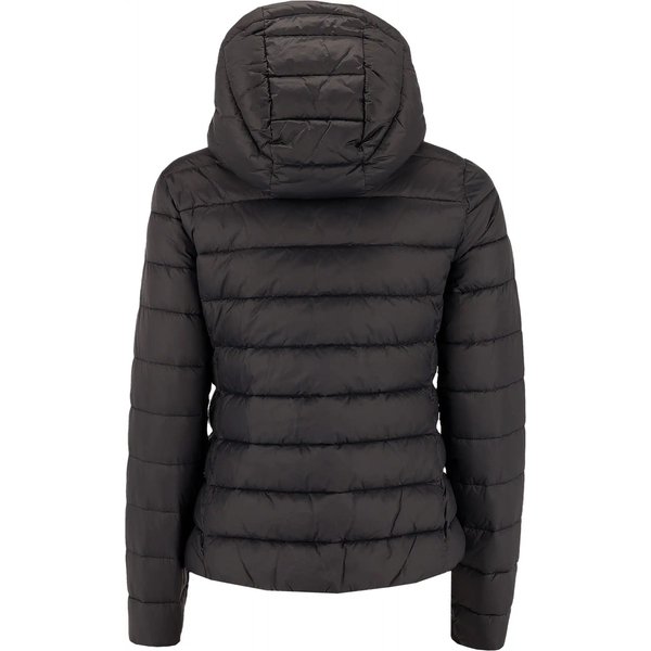 Kurtka puchowa damska TDJAF468 4F - głęboka czerń