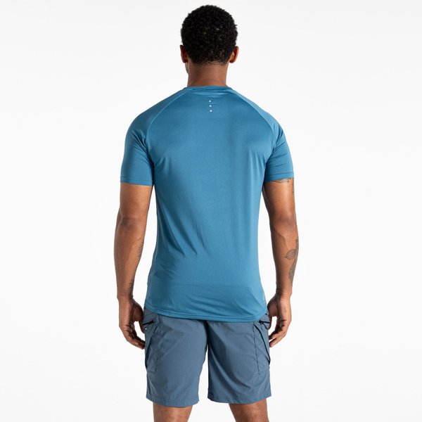 Koszulka męska Tech II Tee Dare2B - Bluesteel
