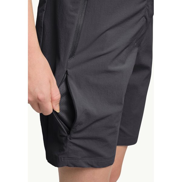 Spodenki trekkingowe damskie Hikeout Jack Wolfskin - Black