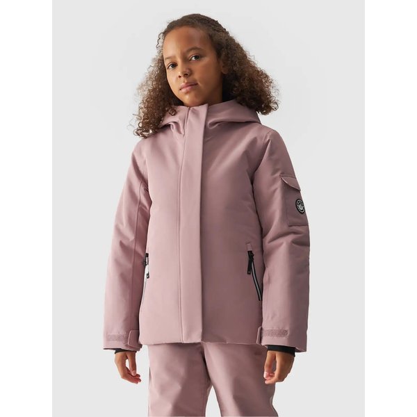Kurtka narciarska dziewczęca TTJAF549 4F