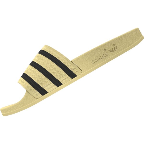 Klapki Adilette Slides Adidas - żółty/czarny