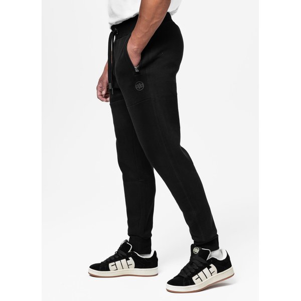 Spodnie dresowe męskie Small Logo Hd Track Pants Pitbull West Coast - black