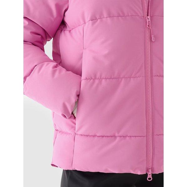 Kurtka narciarska damska TTJAF573 4F - fuksja