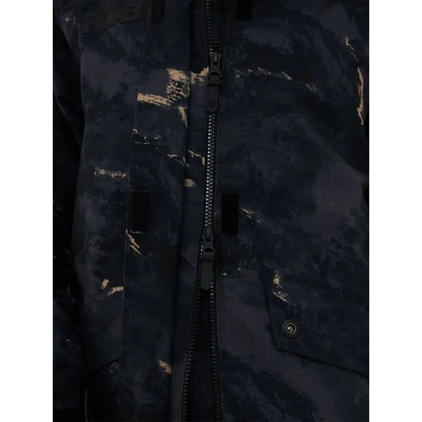 Kurtka snowboardowa damska TTJAF586 4F - multikolor allover