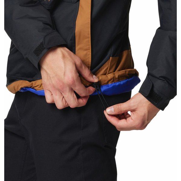 Kurtka puchowa męska Challenger II Insulated Pullover Columbia - Black, Camel Brown