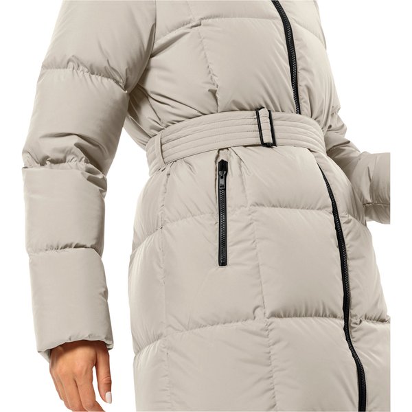 Płaszcz puchowy damski Frozen Lake Jack Wolfskin - seal