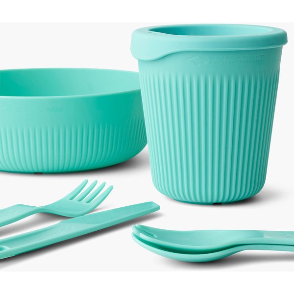 Zestaw naczyń turystycznych Passage Dinnerware Sea To Summit - niebieski