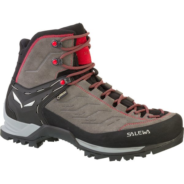 Buty trekkingowe Mountain Trainer MID GTX Salewa - jasnobrązowo-czerwone