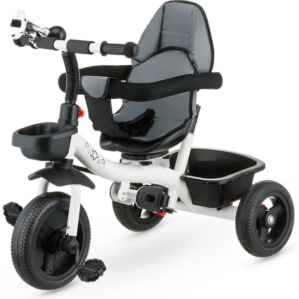 Rowerek trójkołowy 3w1 obracany Stars - gwiazdki