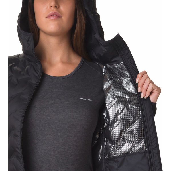Kurtka puchowa damska Delta Ridge II Down Hooded Columbia - Black