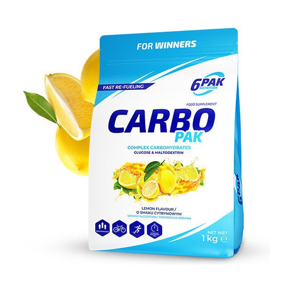 Węglowodany Carbo Lemon 1000g 6PAK