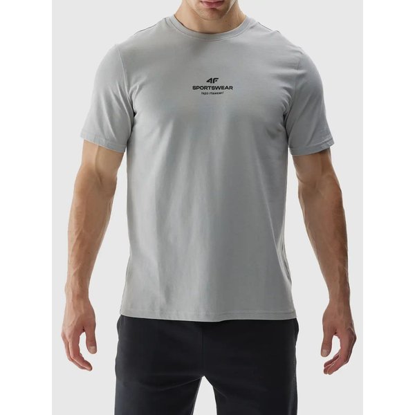 Koszulka męska TTSHM1585 4F - szary