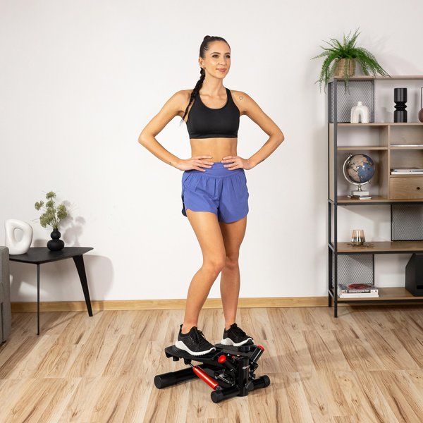 Stepper skrętny z ekspanderami XST500 Gymtek - XST500 czerwony