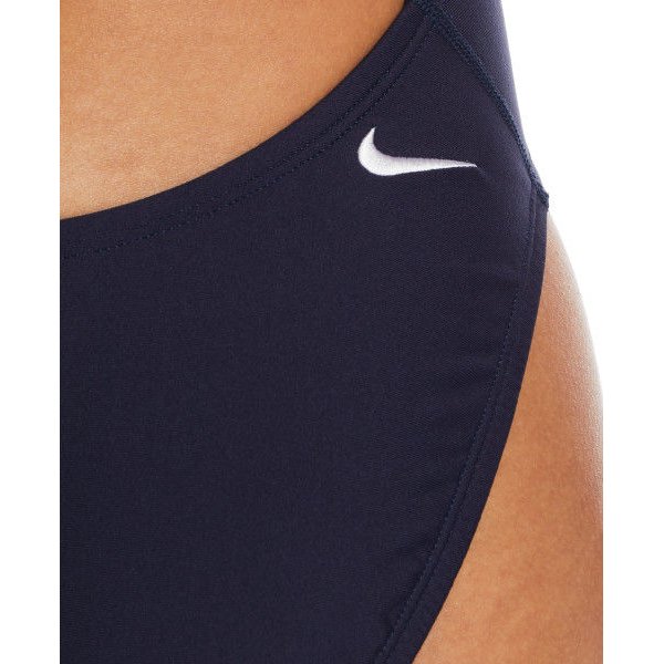 Strój kąpielowy damski Adjustable Crossback Nike Swim - granatowy
