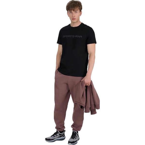 Koszulka męska TTSHM2962 4F - głęboka czerń