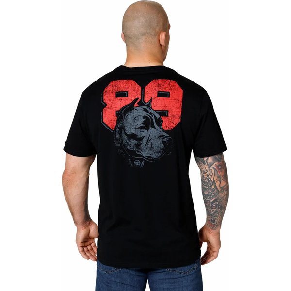 Koszulka męska Dog 89 Pitbull West Coast - czarna