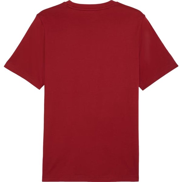 Koszulka męska ESS+ 2 Col Small Logo Tee Puma - czerwony