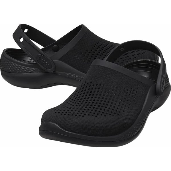 Chodaki Literide 360 Clog Light Crocs - black/black