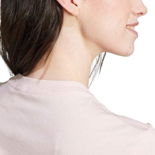 Koszulka damska Loungewear Essentials Logo Tee Adidas - Sandy Pink