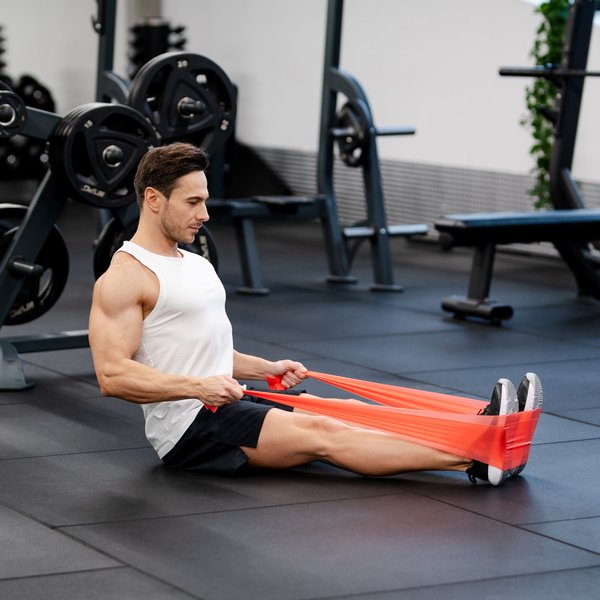 Zestaw taśm rehabilitacyjnych Flat Band 2,5-12,5kg 5szt. Gymtek