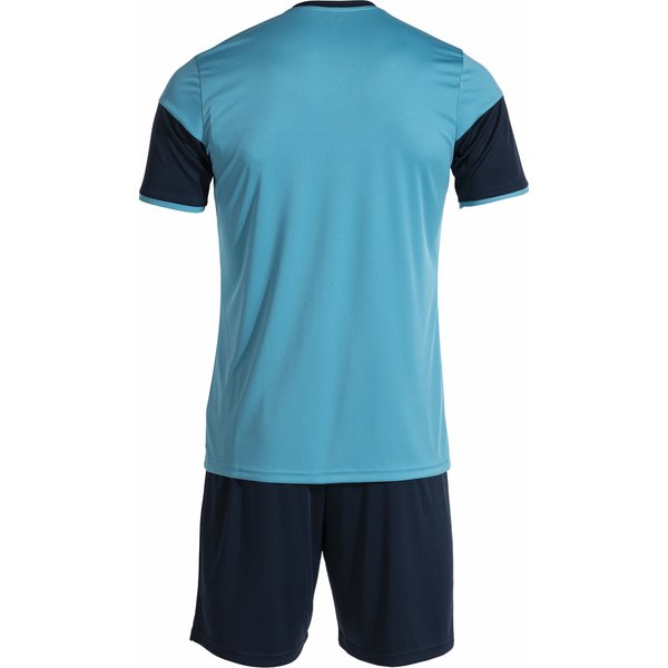 Komplet piłkarski męski Danubio III Set Joma - Fluor Turquoise Navy