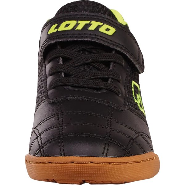 Buty halowe Whizzer K Jr Lotto - black/fr.yellow