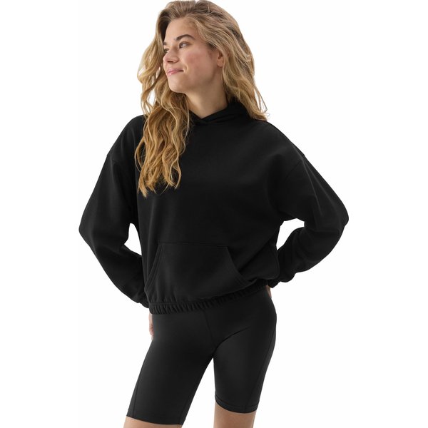 Bluza damska 4FWSS24TSWSF1057 4F - głęboka czerń