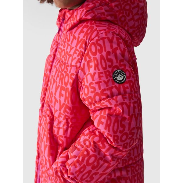 Kurtka narciarska dziewczęca TTJAF544 4F