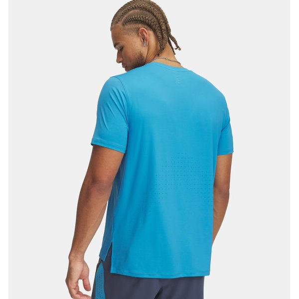Koszulka męska Launch Elite Shortsleeve Under Armour - Ether Blue / Reflective