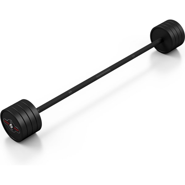 Sztanga gumowana prosta 40kg Marbo Sport