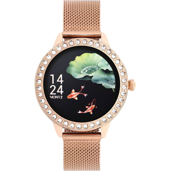 Smartwatch Women Victoria Garett - złoty/stalowy