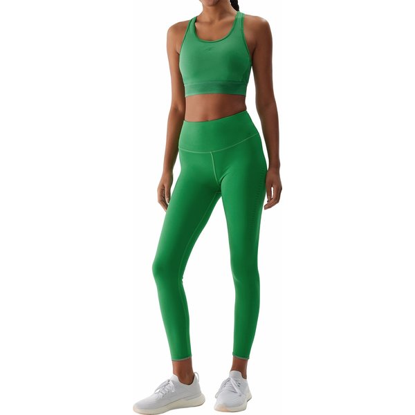 Legginsy damskie 4FWSS24TFTIF228 4F - zielony