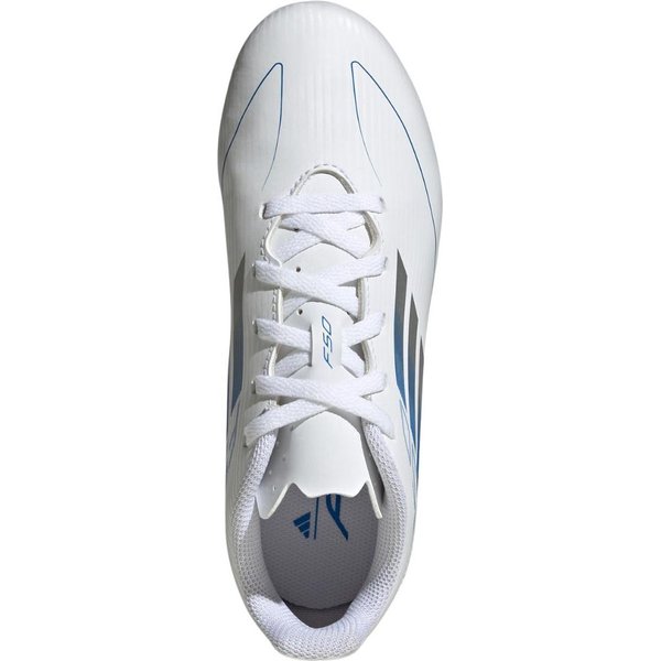 Buty piłkarskie, korki F50 Club FG/MG Jr Adidas - White/Blue