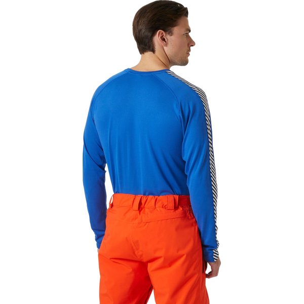 Longsleeve termoaktywny męski Lifa Active Stripe Crew Helly Hansen - Cobalt 2.0