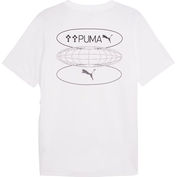 Koszulka męska Graphics 3 Circles Puma - white
