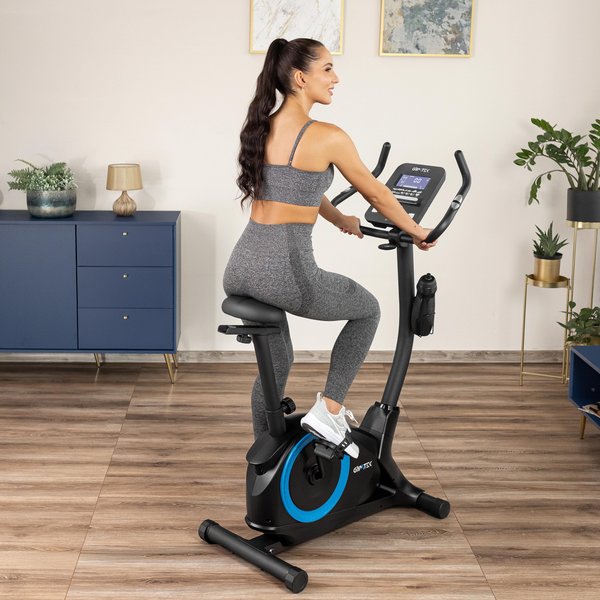 Rower elektromagnetyczny XB3000 Gymtek - niebieski