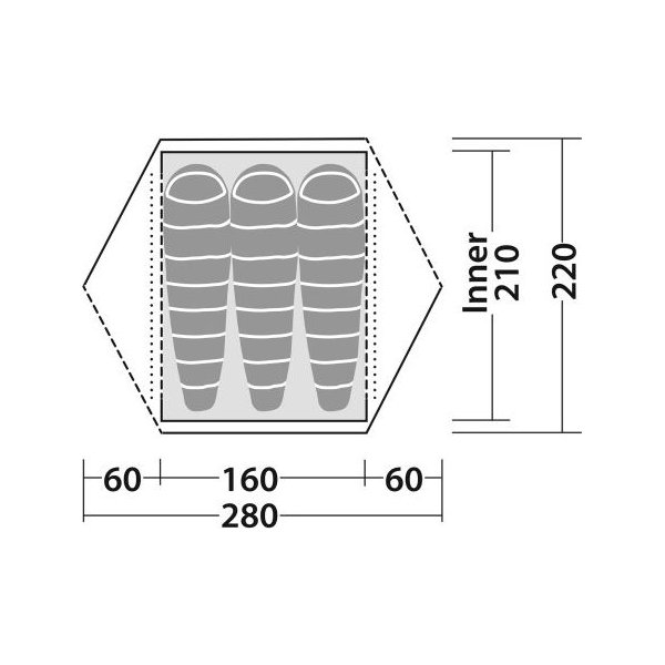 Namiot 3-osobowy Boulder 3 Robens